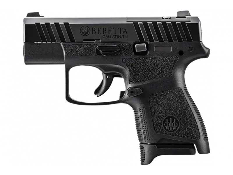 Beretta JAXN9208A1CO APX A1 Carry 8+1 3" Blued Steel Barrel, Black Optic Ready/Serrated Slide, Black Polymer Frame, Black Polymer Grips Features Burris Fast Fire