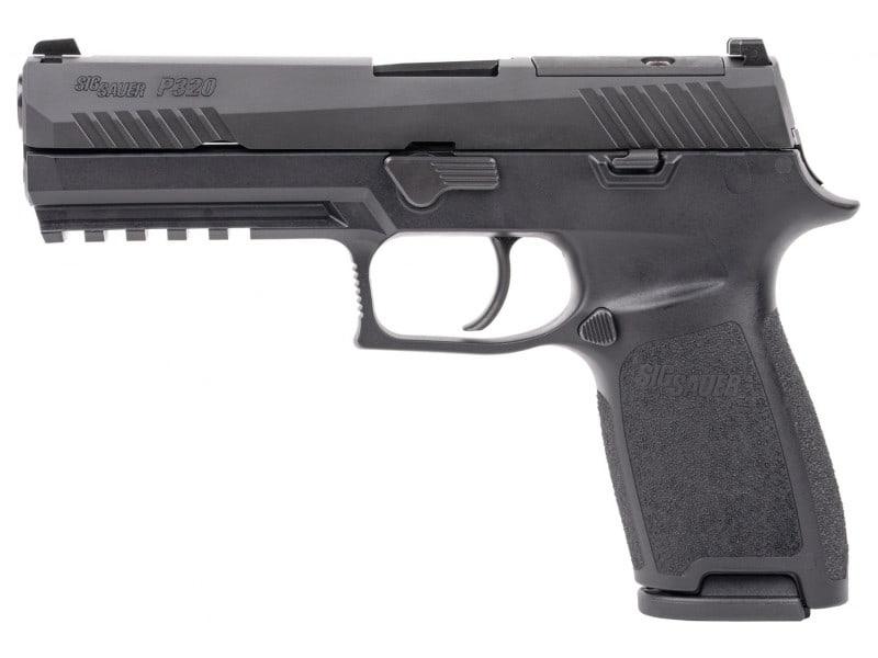 Sig Sauer 320F-9-BSSP-10 P320 4.7" Siglite Striker OR (2)10rd Black Steel