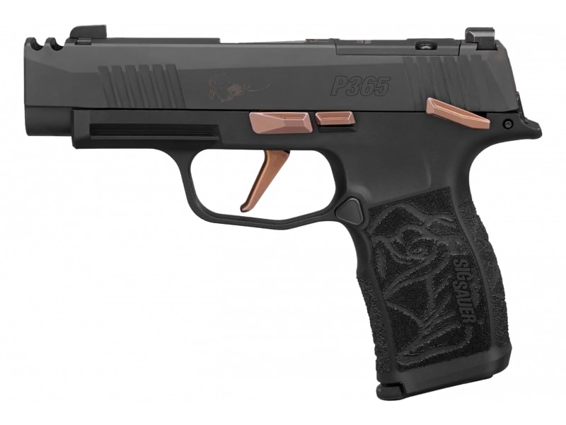 Sig Sauer P365XL-9-ROSE-MS-CA P365 XL 3.1" XRAY-3 OR (2)10rd Rose KIT/BLACK CA Comp