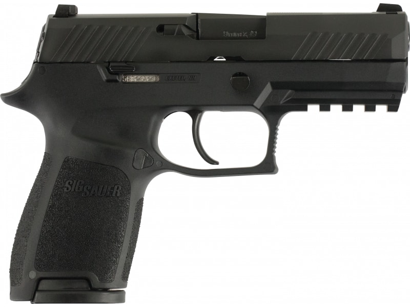 Sig Sauer 320C9B10 320 Contrast Sights Striker-Fired 10R