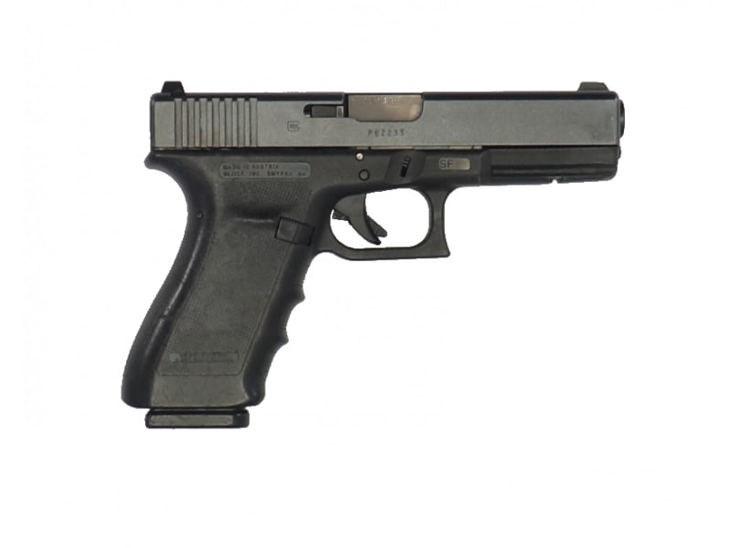Glock 21SF Used, .45 ACP Law Enforcement Trade In with 1 Factory 13 Rd Mag - Good to Very Good Condition