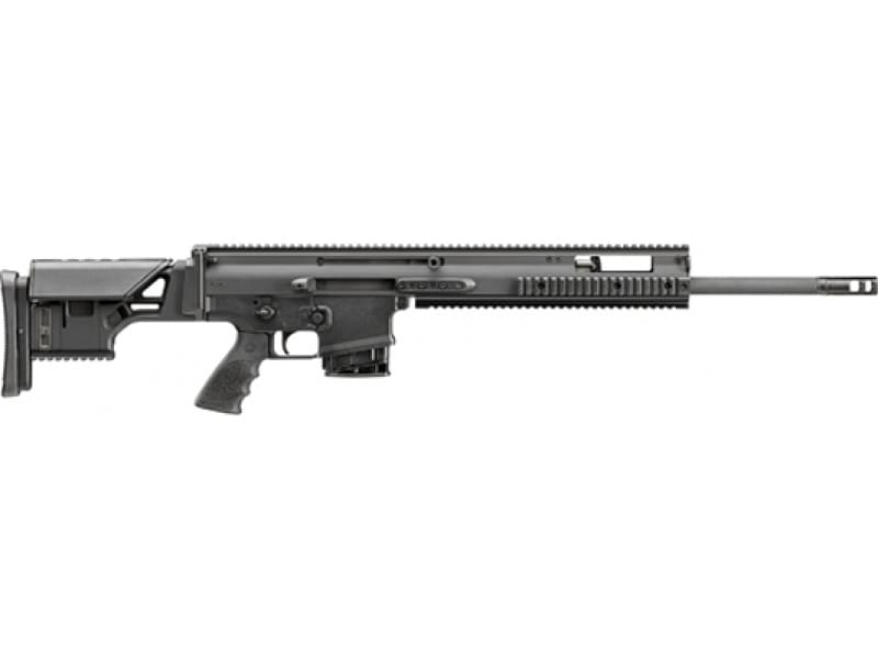 FN 381005442 Scar 20s NRCH 20" 10+1 Black Anodized Rec Black Fixed with Adjustable Comb & Cheek Piece Stock Black Hogue Rubber Grip Right Hand