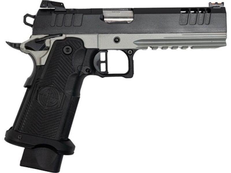 Great Lakes Firearms 1911DS SYNERGY 9mm Double Stack Full Size Cerakoted Bullshark, 5" Stainless Steel Barrel, Polymer Grip - GL1911DS-9FSS SRK
