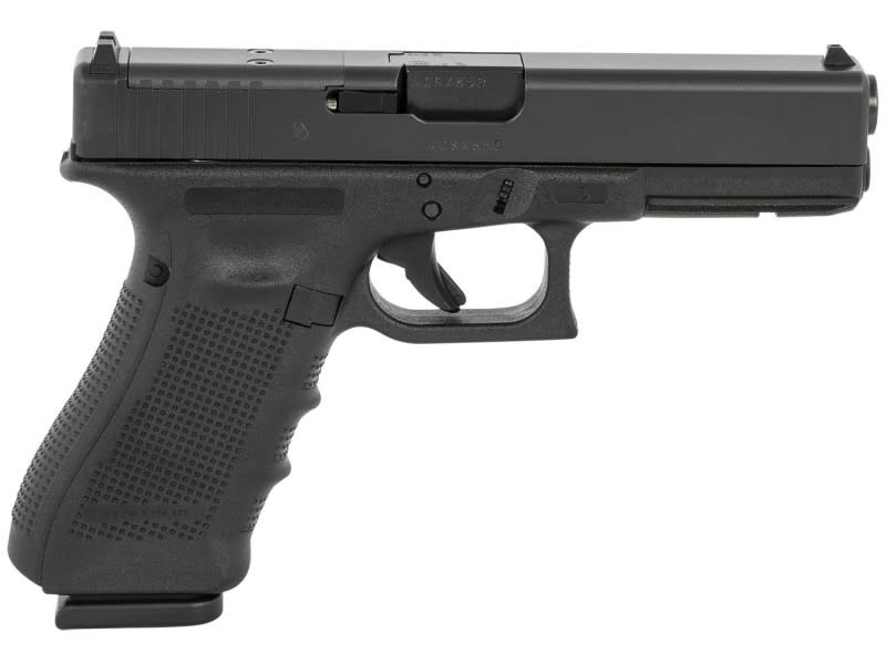 Glock 17 Gen 4 MOS Semi-Auto Pistol 9mm 4.49" Barrel 17rd - Used Law Enforcement Trade-In - Surplus Good/Very Good Condition