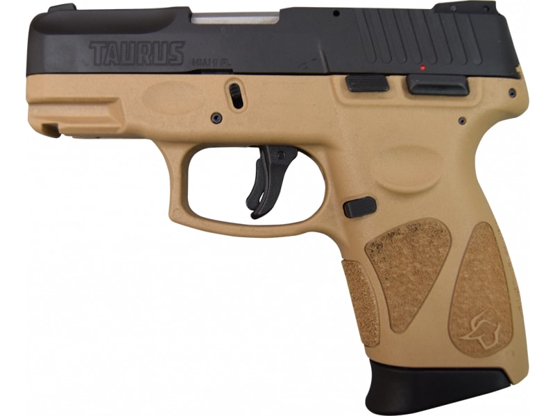 Taurus G2C 9mm Pistol 12+1 Black/FDE 1G2C93112T