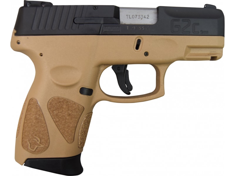 Taurus G2C 9mm Pistol 12+1 Black/FDE 1G2C93112T
