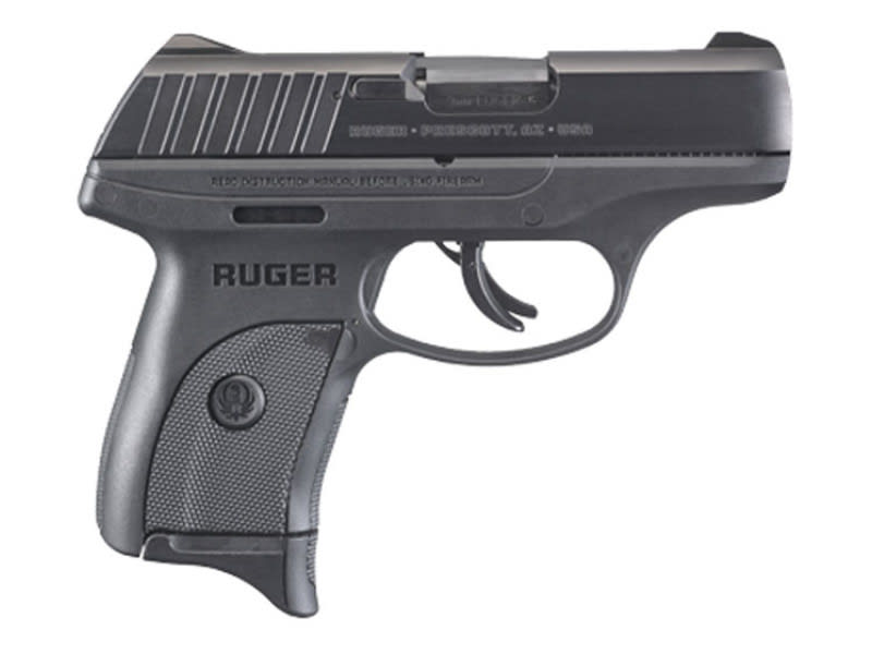Ruger EC9s, Semi-Automatic Handgun, 9mm, 7rd Magazine, 3.12" Barrel, Striker Fired, Black