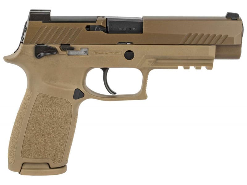Sig P320-M17 9MM Semi-Auto Pistol, 4.7" Barrel, Manual Safety, Night Sight Plate, 2- 17rd Mags