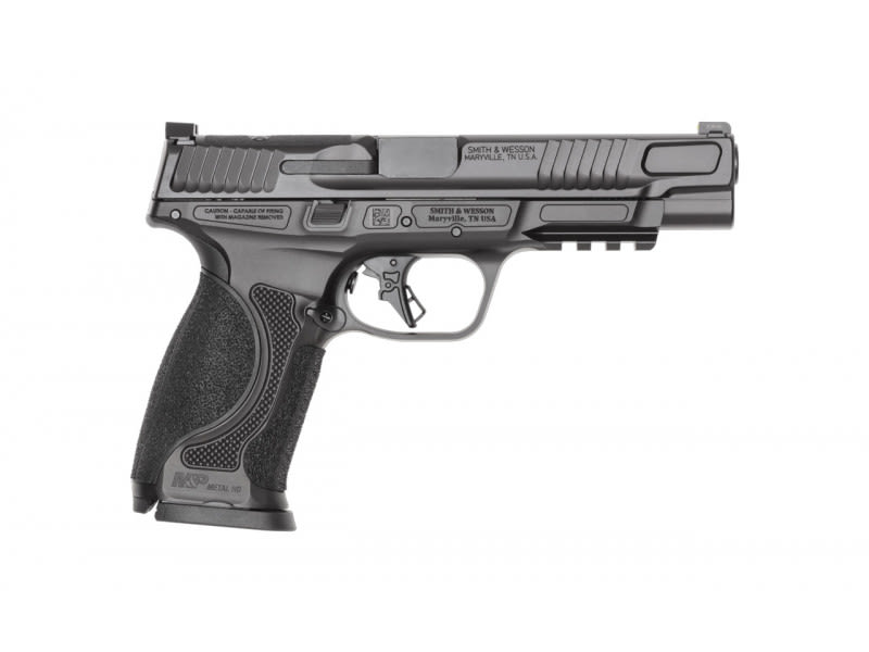 Smith & Wesson M&P 2.0 Metal HD 9mm 5" Barrel 17rd Semi-Auto Pistol W/ Night Sights, Optics Ready, Steel Frame
