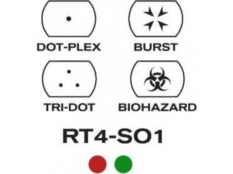 Aim Sports Red/Green Dot Sight Spec Ops Edition 4 Reticle ...