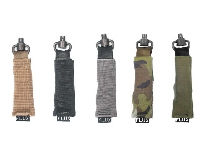 Flux Defense RIPCORD PDW Sling - Made In The USA, Berry Compliant , Adjustable, Single Point QD Sling Point, 600lb Rating, Multiple Colors