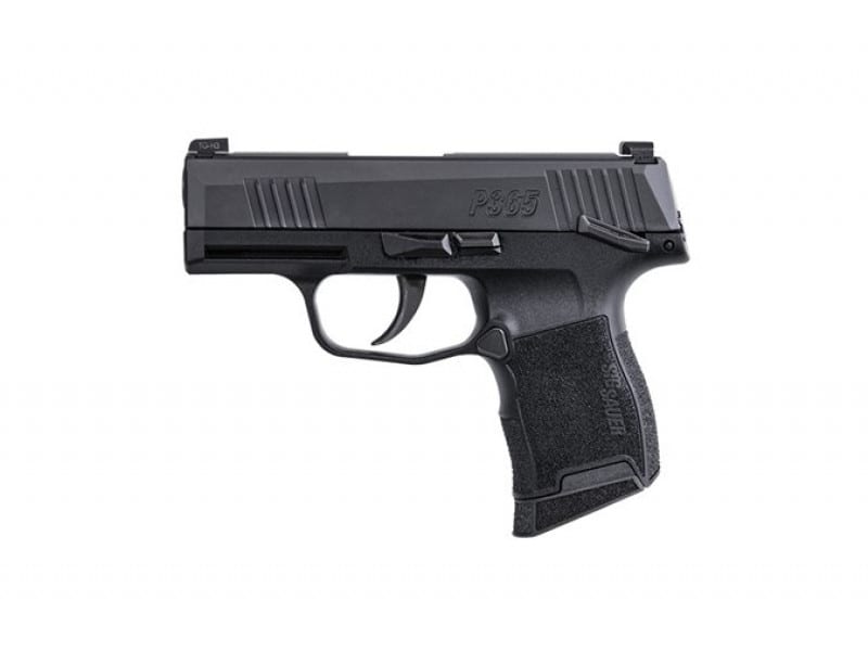 Sig Sauer 365380BSSMSMA P365 Optic Ready, Manual Safety, 10+1, 3.10" barrel, Nitron