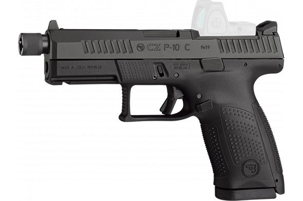 CZ USA 91513 P-10C SR OR 4.61" 17rd Black