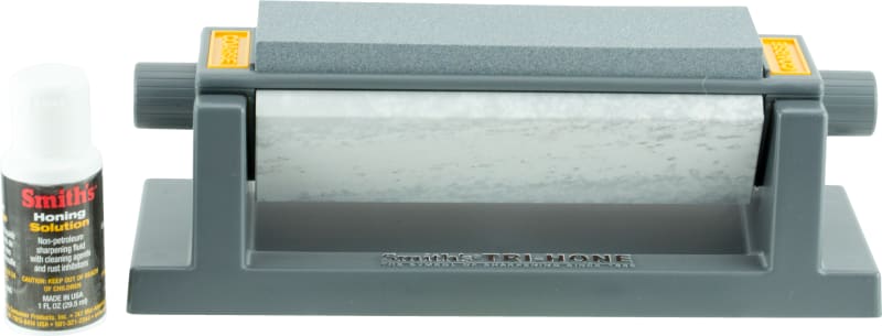 Sharpening Stones Smith's Sharpener 6 Tri-Hone Sharpening System Med/Fine/Coarse Pierre A Aiguiser Sharpening Stones Smith's Sharpener 6 Tri-Hone Sharpening System Med/Fine/Coarse Pierre A Aiguiser