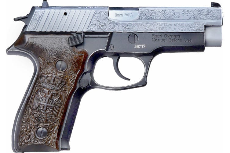 【感謝価格】 Chrome CZ999 CZ999HEBC Zastava Hand TOO Case & Engraved カラーリング・白髪染め