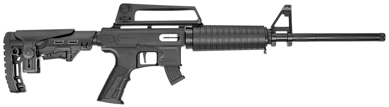 Derya Arrms TM22 FEATHER, Semi Automatic .22LR Rifle, 18" Threaded Barrel, 10rd Magzine, A2 Front Sight, Black