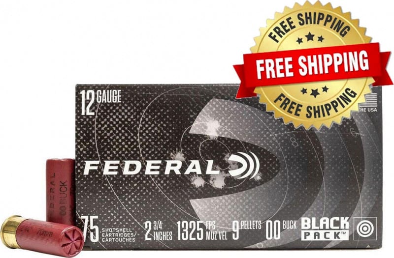 Federal Black Pack 12GA 2 3/4