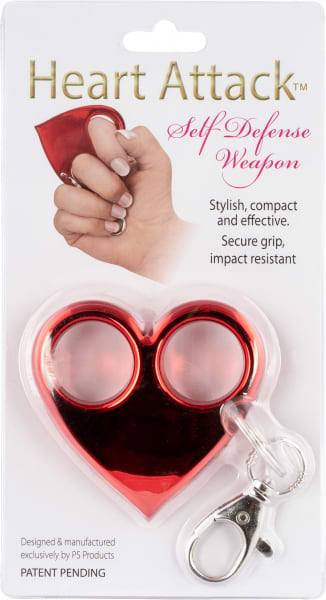 PS Products HA-RED Heart Attack KEY Chain RED