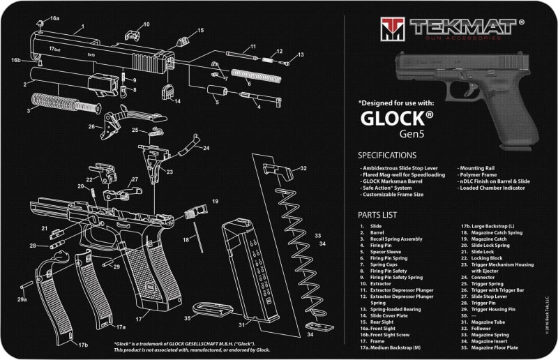 Glock Extractor w/Loaded Chamber Indicator, Best Glock Accessories