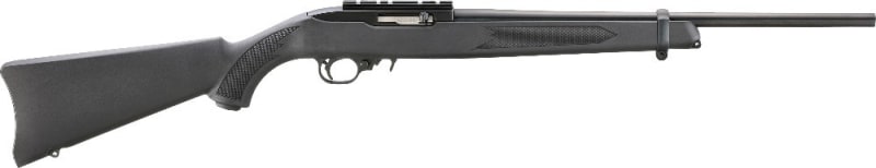 Ruger 10/22 Carbine Semi-Automatic .22 LR Rifle, 18.5" Barrel, 1:16 Twist, 10+1 Capacity, Black Polymer Stock, Cross Bolt Safety - 31210