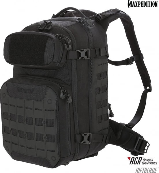 Maxpedition RBDBLK Riftblade CCW-Enabled Backpack 30L