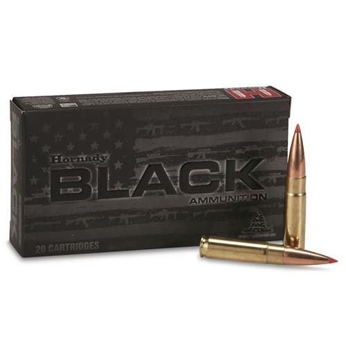 Hornady Black A-MAX 300 Blackout Ammunition 208 GR 20 Rd Box