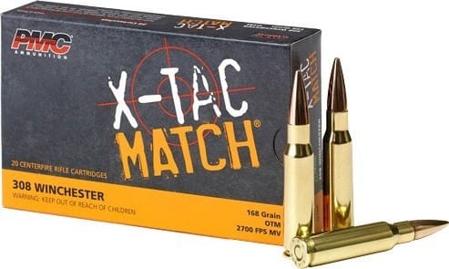 PMC 308XM 308 WIN 168 OTM Match - 20rd Box