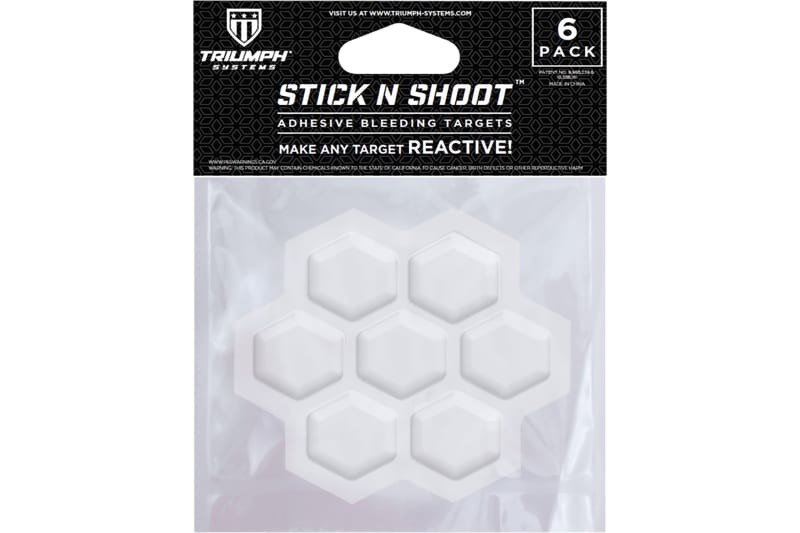 Triumph Systems 031500000 Stick N Shoot Bleeding Target Pods White
