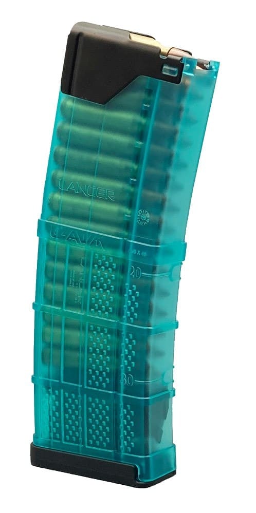 Lancer Systems L5AWM AR-15/M4 30 Round 223/556/300BLK Translucent Robin's Egg Blue Magazine - 999-000-2320-52