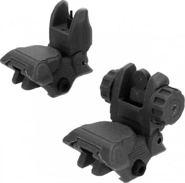 Tacfire Same Plane Polymer Flip-Up Sights - IS008B