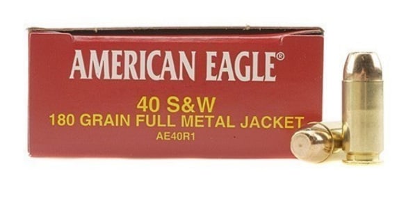 American Eagle 40 S&W 180 GR FMJ AE40R1 - 50rd Box