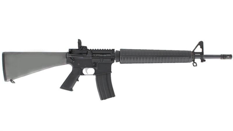 Anderson Mfg. Retro Style  A4 AR-15 Rifle, Semi-Auto, 5.56 Nato, 18" Comp Profile BBL, A2 Front Sight & Flip Up Rear, A2 Stock, 30 Rd - B2-K850-A011