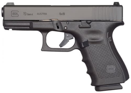 Glock 19 Gen 4 9mm 4.02 MOS FS 5rd PG1950203MOS