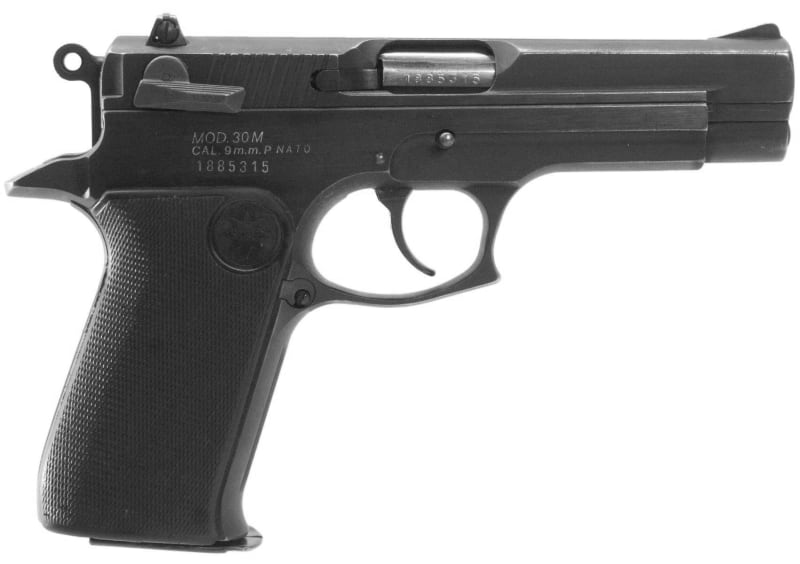 Star Model 30M, 9mm Semi-Auto Pistol, Blued, 4.25" Barrel, 2-15 Round Magazines, Traditional Double Action, Surplus, Very Good Condition - HG1640-V
