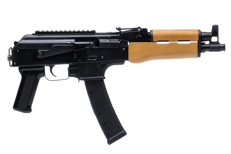Century Arms Draco 9S 9mm Caliber AK-47 Style Semi-Automatic Pistol With 35 Round Scorpion P-Mag - HG6038-N