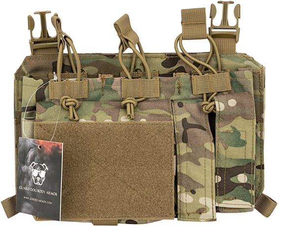Guard Dog Body Armor Plate Carrier Placard Attachment - Multi Cam ...