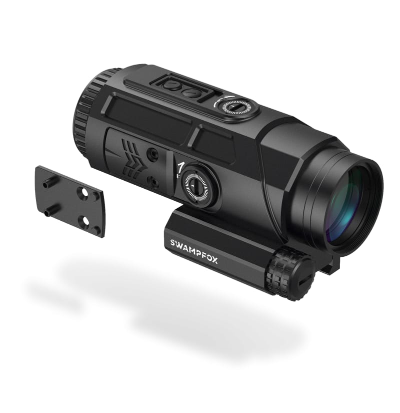 Swampfox Saber Prism Sight 5x36 Green IR - SPS00536-GM