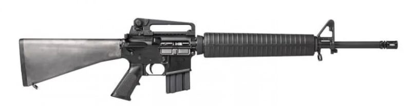 Stag 15 Retro Semi-Automatic 5.56 Nato  AR-15 Rifle, 20" Phosphate Barrel, A2 Flash Hidder, A3 Removable Carry Handle,  20 Round Mag - STAG15001011