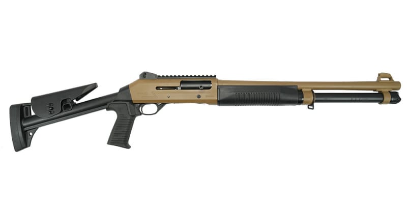 Ermox X-Defense-TN Semi-Auto M4 Type Tactical Shotgun, 12 Ga, Gas ...