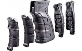 AK Style Pistol Grip w/Interchangeable Rubber Finger Grooves for AK47/74 by CAA - UPG47