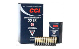 CCI Standard Velocity .22 LR 40 GR LRN Bullet Ammo - 500rd Brick