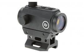 Crimson Trace CTS-25 Compact 4.0 MOA Red Dot Sight - M1913 Low Profile Picatinny Footprint, 6061 Series Aluminum - 01-02030