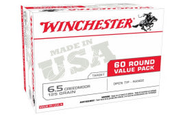 Winchester Ammo USA65CMVP USA Ready 6.5 Creedmoor 125 gr Open Tip (Value Pack) - 60rd Box