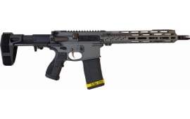 Fostech Tomcat Semi-Automatic AR-15 Pistol 10" Barrel .223/5.56 30rd - W/ PDW Brace & ARII Echo Trigger Installed - Tungsten Cerakote Finish