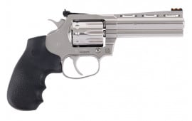 Colt Defense King Cobra 10 Round .22LR Stainless Steel Revolver, 4.25" Barrel, Matte Rubber Black Grips, Double/Single Action - KCOBRA22-SP4RFO