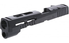 Rival Arms RA-RA10G306A Precision Slide A1 Black QPQ Steel with Ports for Glock 43, 43X