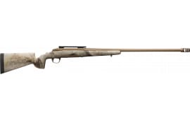 Browning 035566227 X-Bolt Hells Canyon Speed McMillan 3+1 26" Fluted, Burnt Bronze Cerakote Barrel/Rec, McMillan Game Scout Stock, Recoil Hawg Muzzle Brake