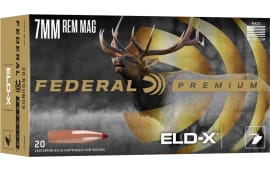 Federal P7RELDX1 7mm 162 GRExtremely Low Drag-eXpanding (ELD-X) - 20rd Box