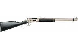 G-Force Arms GFLVR24SS .410 Lever Action Shotgun, 24" Bbl, 9+1 Cap, Nickel Plated Receiver, Black Poly Furniture, Fiber Optic Sights, 3 Choke Tubes. 