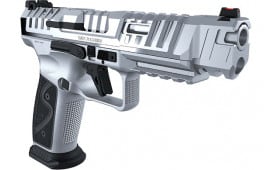 Canik HG7010C-N SFx RIVAL-S 5" Optic Ready Chrome Finished Steel Frame with 2-18rd Mags